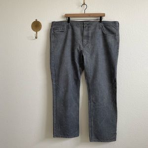 Old Navy Gray Slim Straight Jeans Size 46 x 32